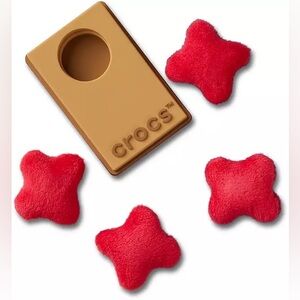 Crocs Jibbitz Cornhole Charms 5-Pack – NWT Lawn Game Theme